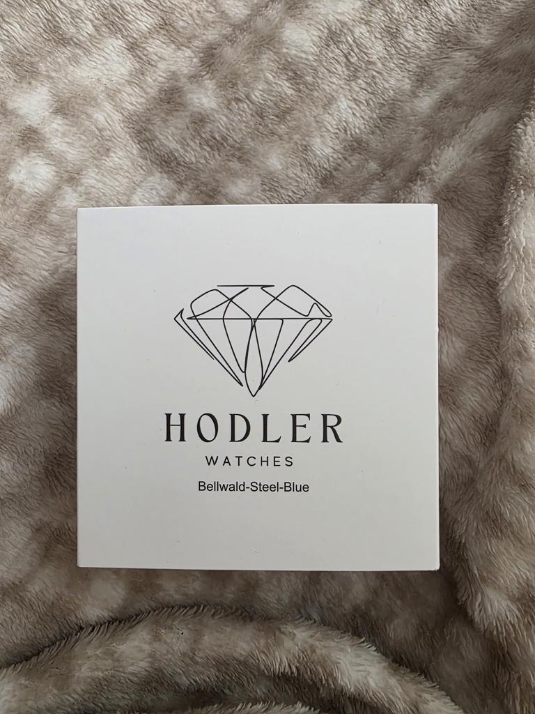 Hodler Bellwald Herenhorloge - Blue, Sieraden, Tassen en Uiterlijk, Horloges | Heren, Staal, Staal, Polshorloge, Nieuw