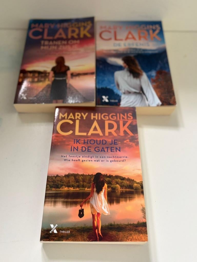 Mary Higgins Clark Thriller Boeken - 3 voor 12 euro, Ophalen of Verzenden, Gelezen, Mary Higgins Clark, Nederland