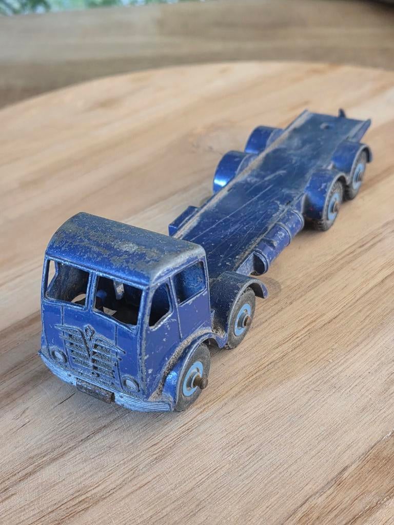 Dinky Toys Vrachtwagen Oplegger - Vintage Speelgoed, Ophalen of Verzenden, Gebruikt, Bus of Vrachtwagen
