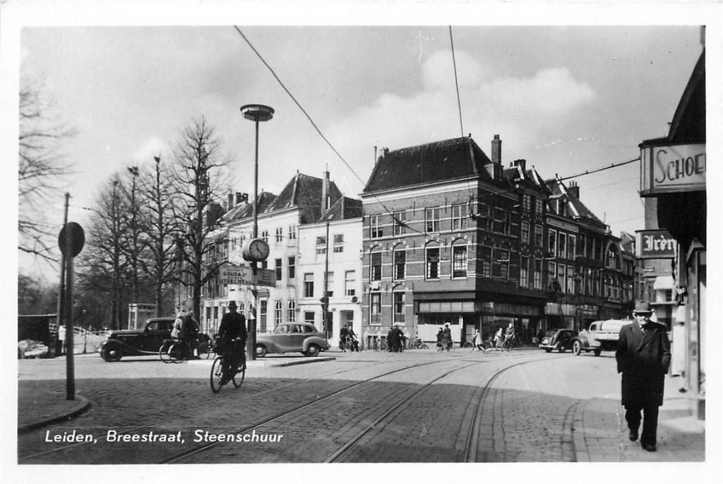 701-040-001 Leiden Breestraat, Ophalen of Verzenden, Voor 1920, Zuid-Holland