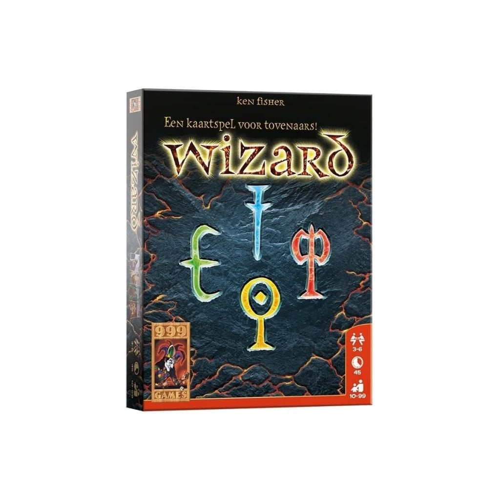 999 Games - Wizard, Hobby en Vrije tijd, Drie of vier spelers, Ophalen of Verzenden, Zo goed als nieuw, 999 Games