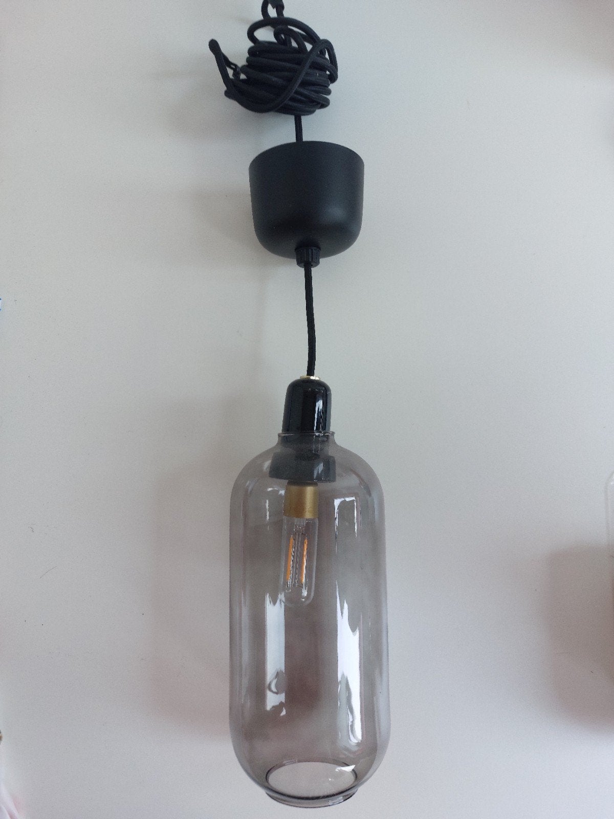 Normann hanglamp, Modern, Scandinavisch design, Zo goed als nieuw, Glas, E27 (groot)