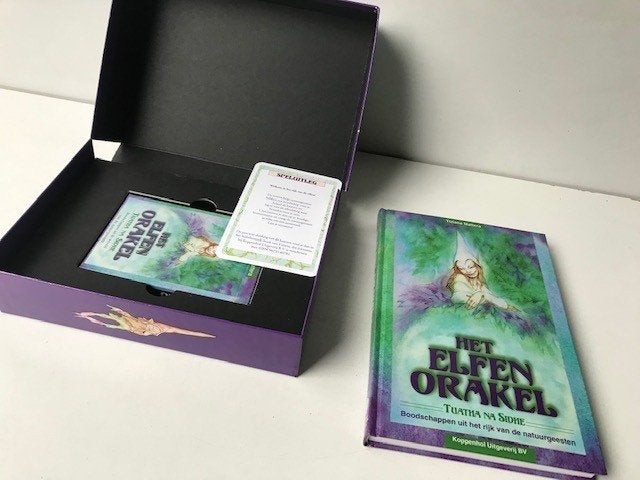 Het Elfen-Orakel. Incl. kaarten en bijbehorend boek., Tarot of Kaarten leggen, Ophalen of Verzenden, Zo goed als nieuw, Tiziana Mattera
