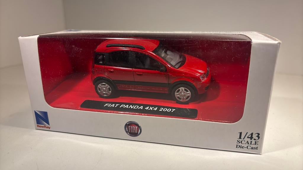 Fiat panda 4x4 2007 red  new ray 1.43