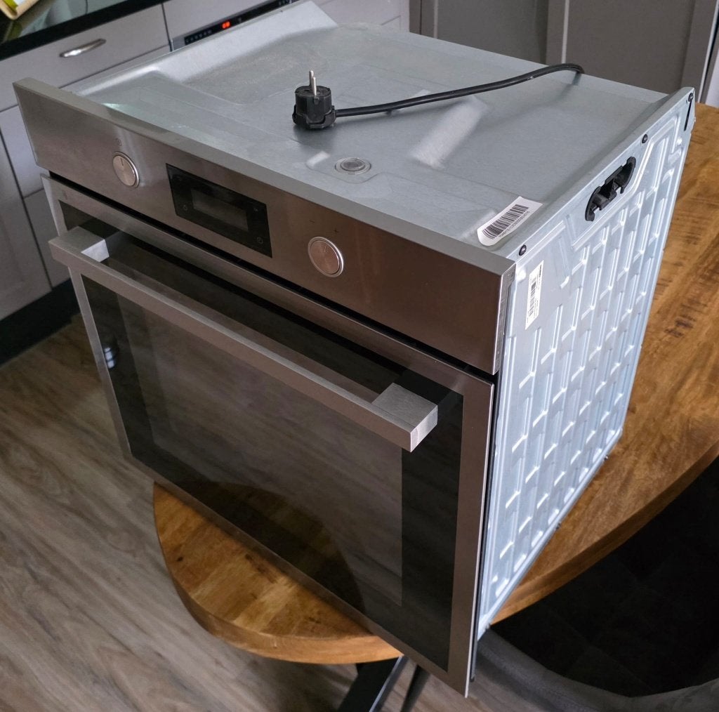 IKEA ANRÄTTA inbouwoven RVS – nette staat, Ophalen, Inbouw, 55 tot 60 cm, 45 tot 60 cm