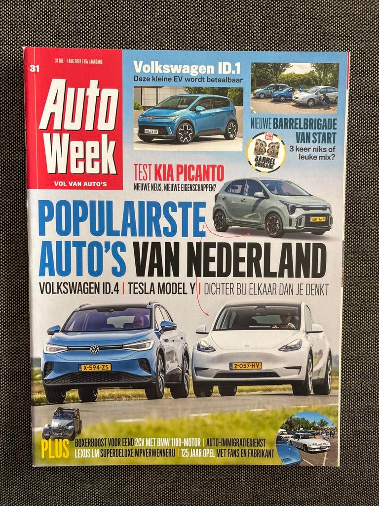 AutoWeek Magazine - Populairste Auto's van Nederland, Ophalen of Verzenden, Nieuw