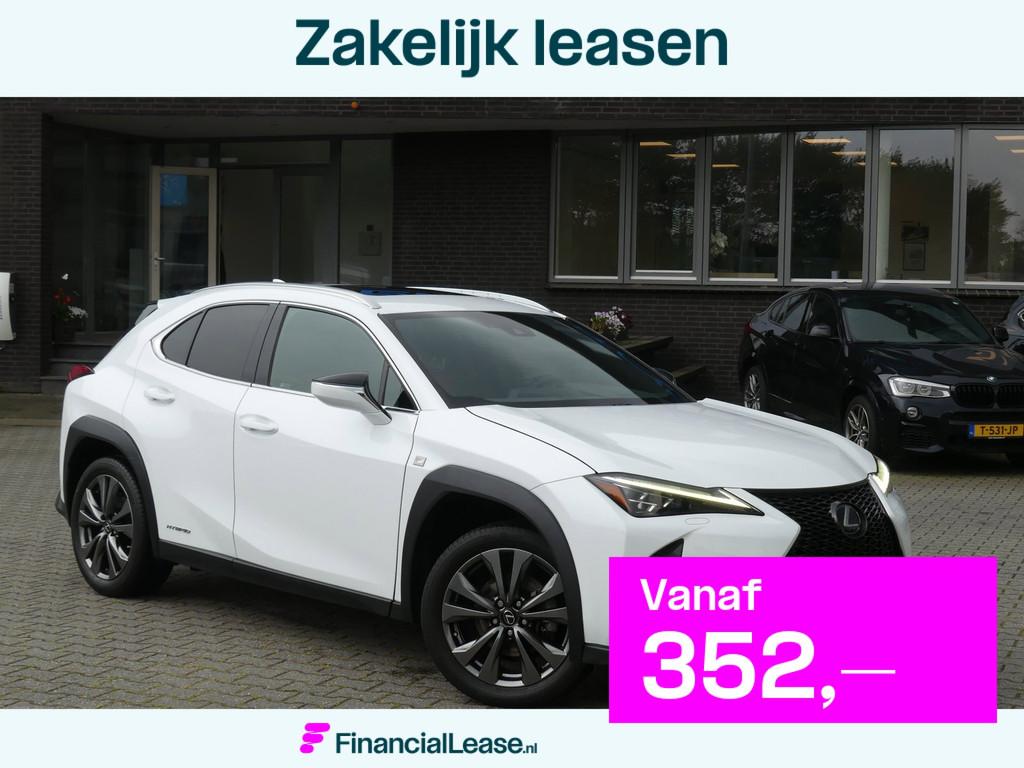 Lexus UX 250h F Sport Line / PANO, Gebruikt, 4 cilinders, Alcantara, Wit