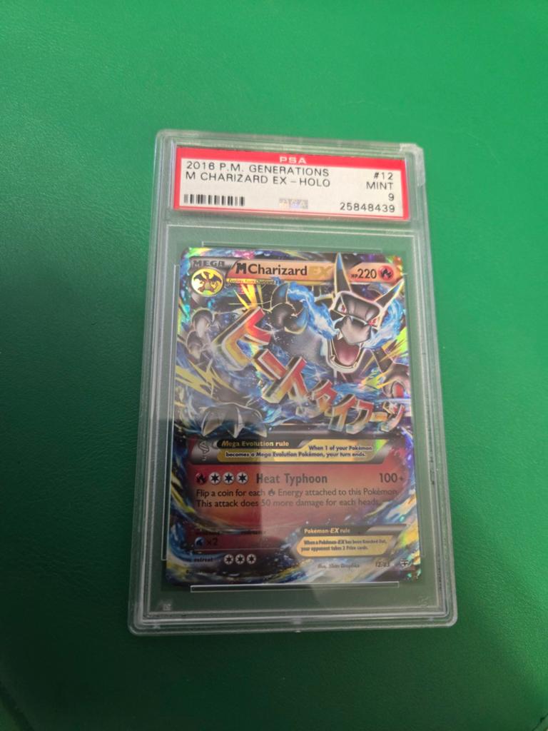 Charizard generations psa 9, Ophalen of Verzenden, Zo goed als nieuw