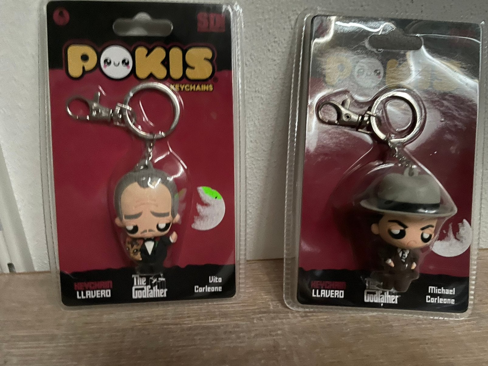 Keychain godfather 2 x, Ophalen of Verzenden, Zo goed als nieuw, Actiefiguurtje