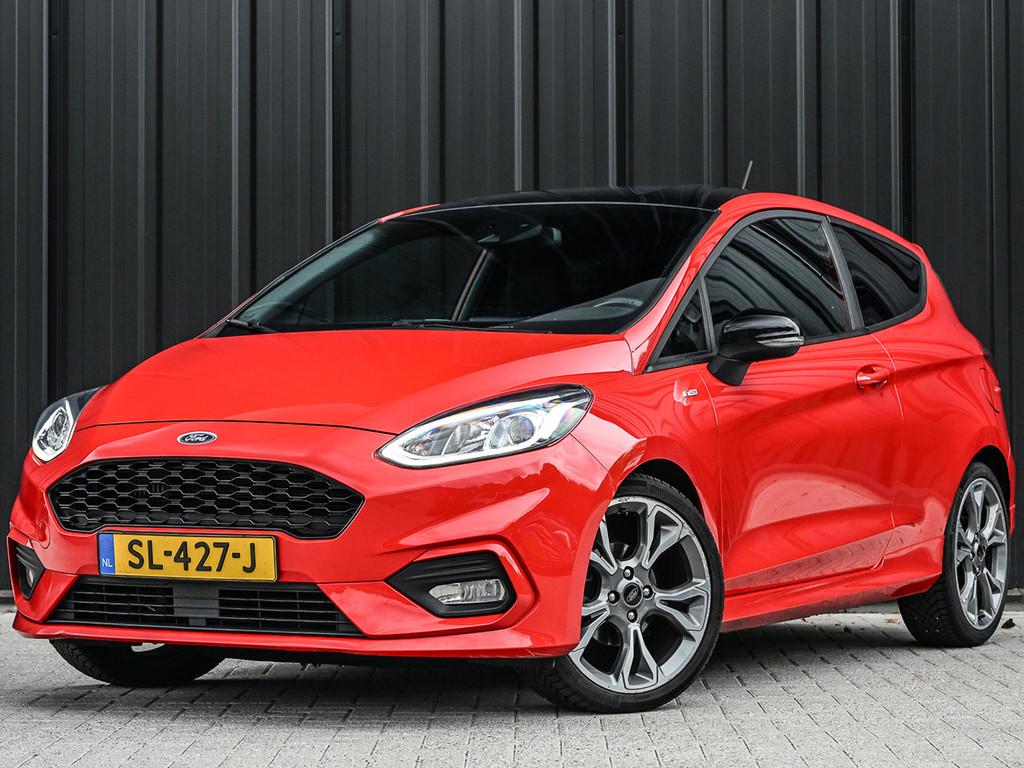 Ford Fiesta 1.0 EcoBoost ST-Line 126pk | Led | Cruise contro, Voorwielaandrijving, Stof, 23 km/l, Origineel Nederlands