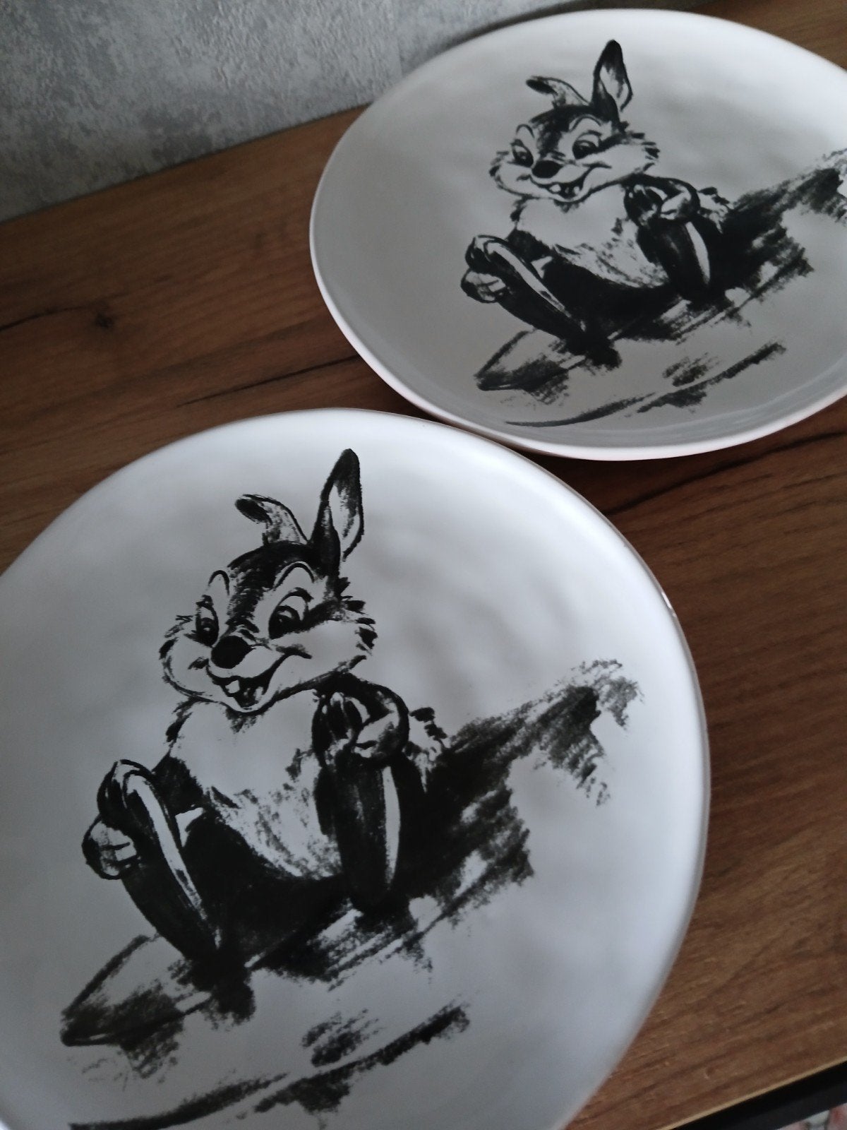 Disney Bambi Stampertje borden - set van 2, Ophalen of Verzenden, Nieuw