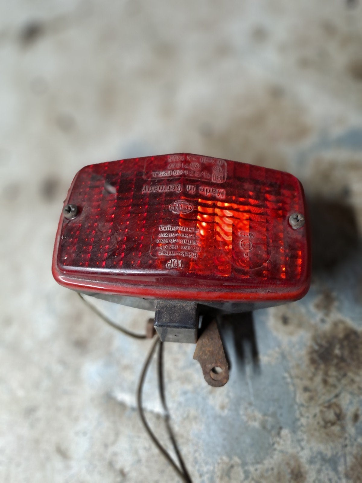 Hella mist achterlicht voor Oldtimer, Auto-onderdelen, Ophalen of Verzenden, Gebruikt