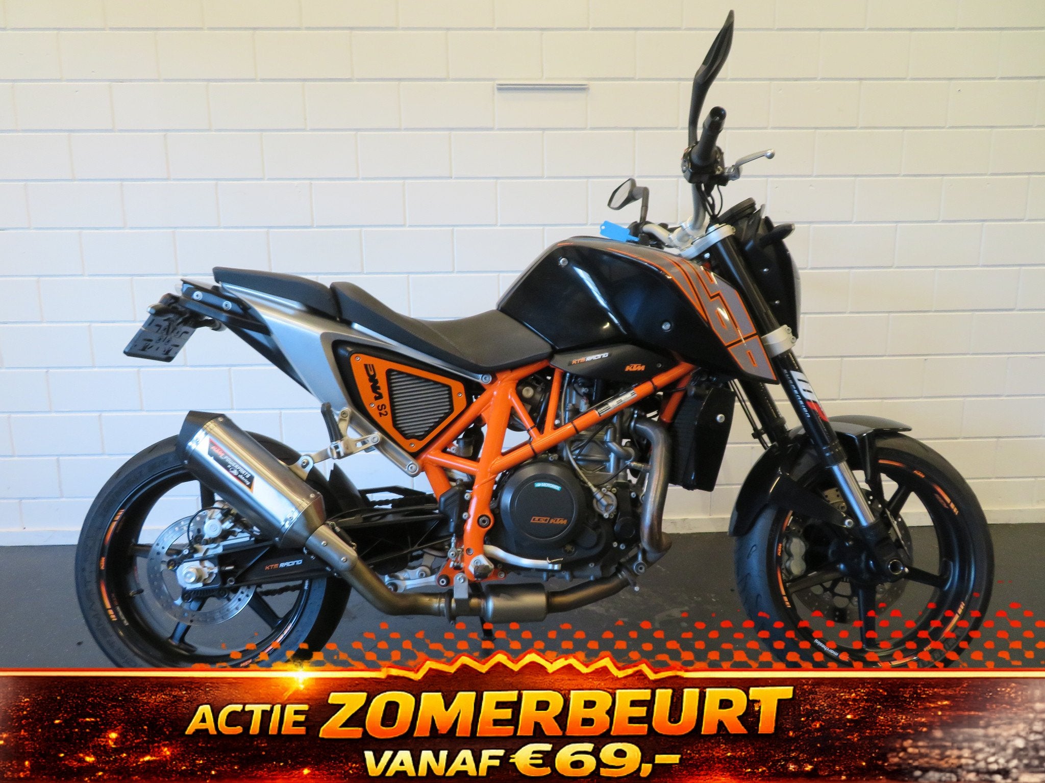 KTM DUKE 690 DUKE690 POWERPARTS! TOPPY (bj 2012), Bedrijf, Naked bike