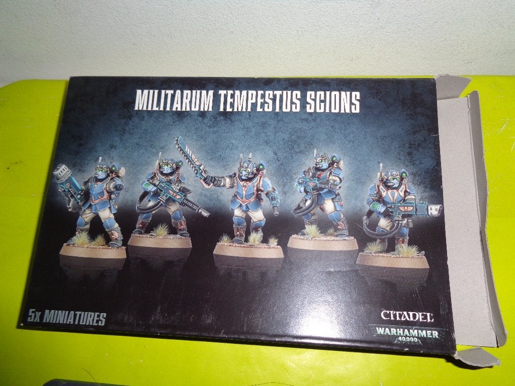WARHAMMER 40.000 MILITARIUM TEMPESTUS SCIONS ONDERDELEN, Hobby en Vrije tijd, Wargaming, Ophalen, Gebruikt, Warhammer 40000