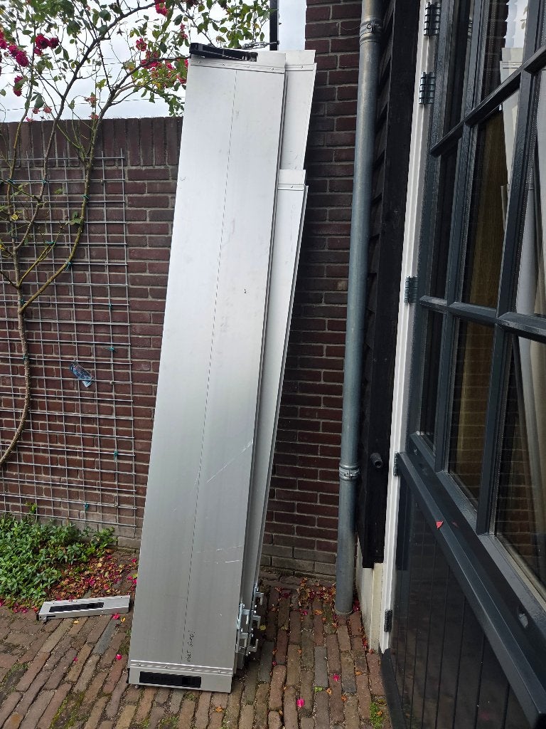 3 Aluminium borden / zijborden/ kleppen, Ophalen, Zo goed als nieuw