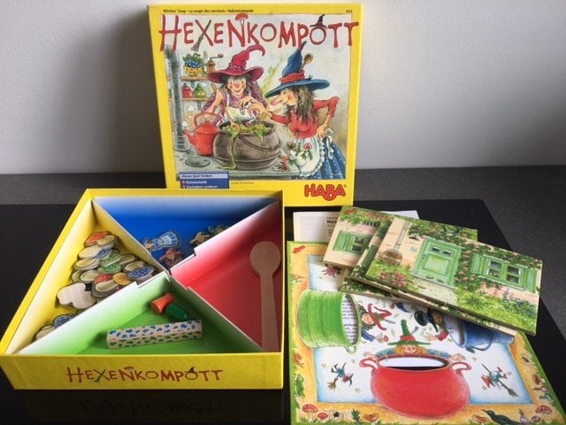 Heksencompot Haba spel, Ophalen of Verzenden, Zo goed als nieuw
