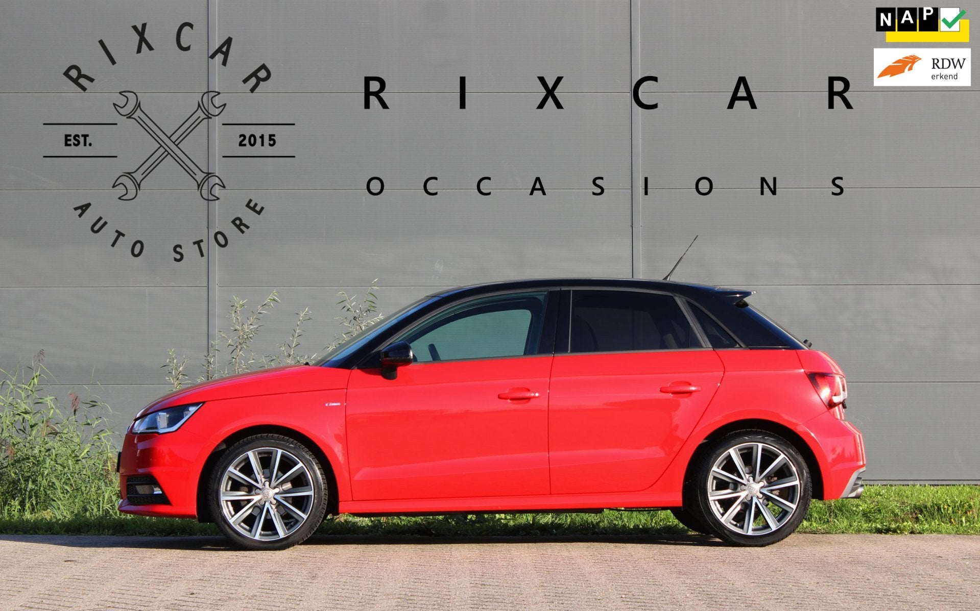 Audi A1 Sportback 1.0 TFSI S-Line Adrenalin Navi PDC !NIEUWB, Auto's, Voorwielaandrijving, Stof, 95 pk, 4 stoelen