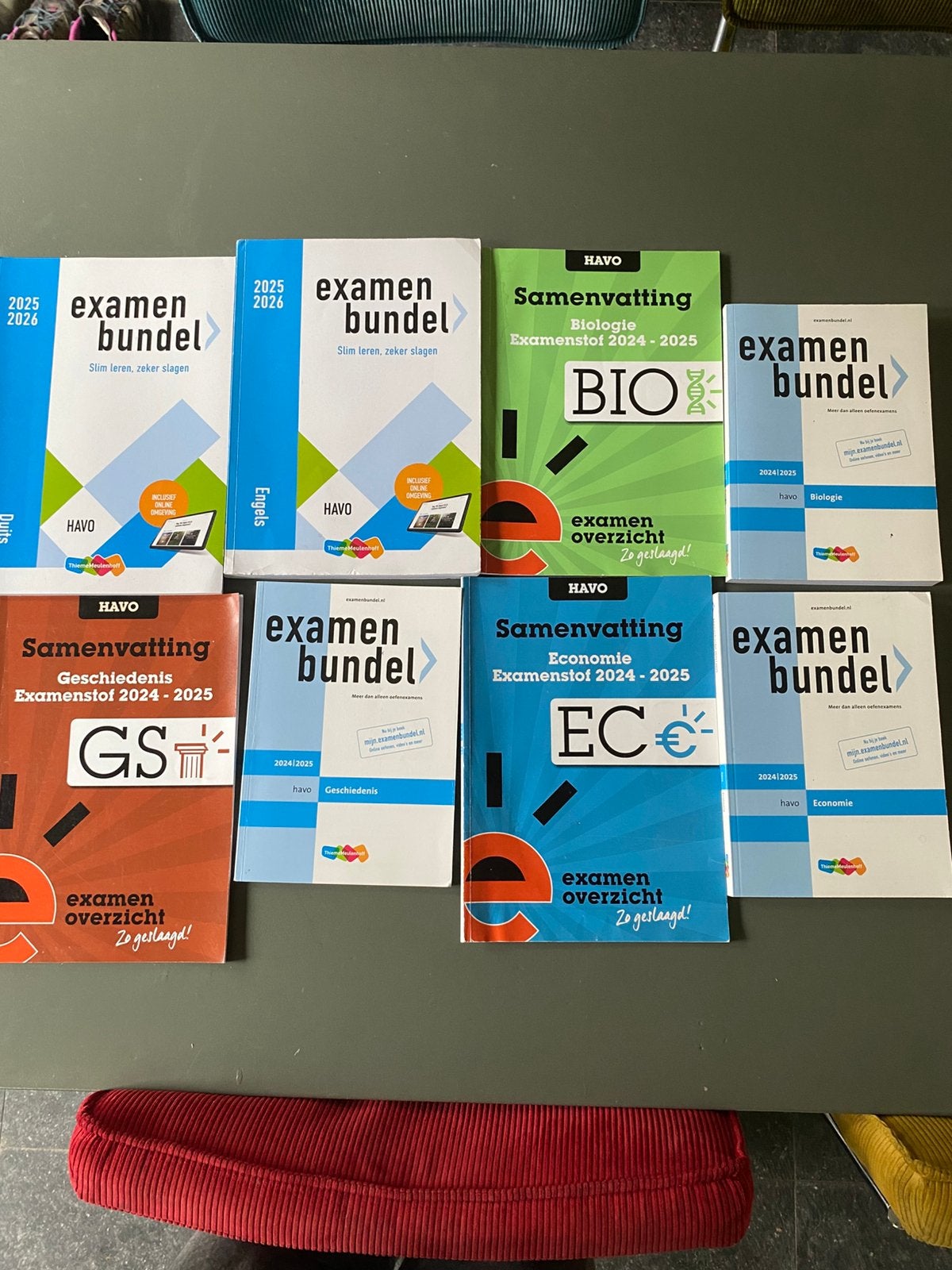 Examenbundels en samenvattingen Havo 2025 Bio-Eco-GS-Eng-Du, Boeken, Schoolboeken, Ophalen of Verzenden, Zo goed als nieuw, HAVO