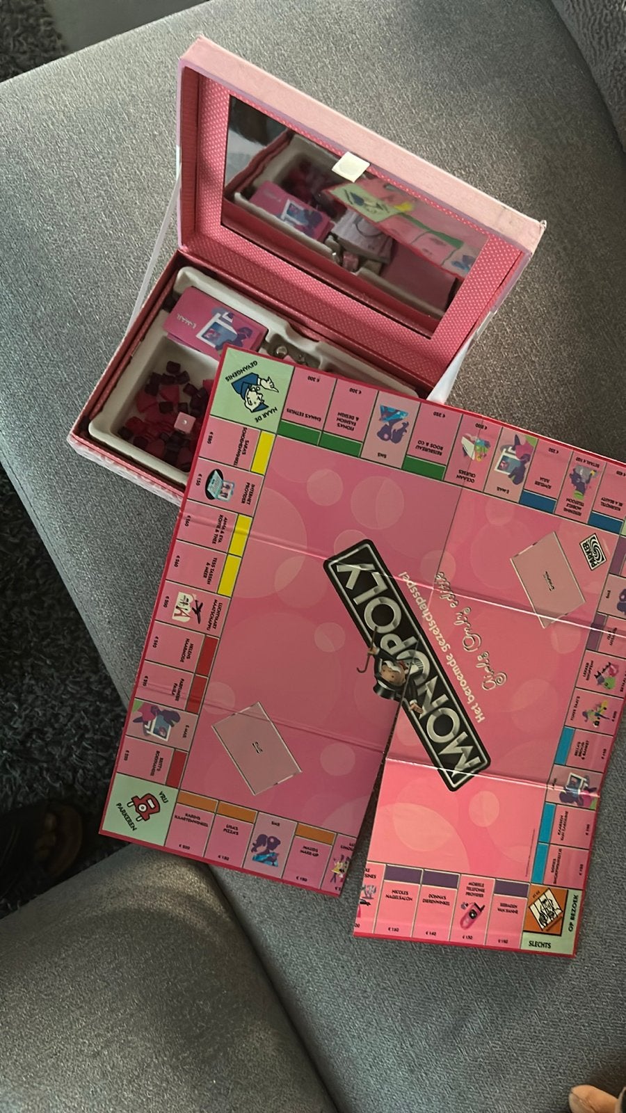 Monopoly Girls Only editie - Compleet gezelschapsspel, Drie of vier spelers, Ophalen, Zo goed als nieuw