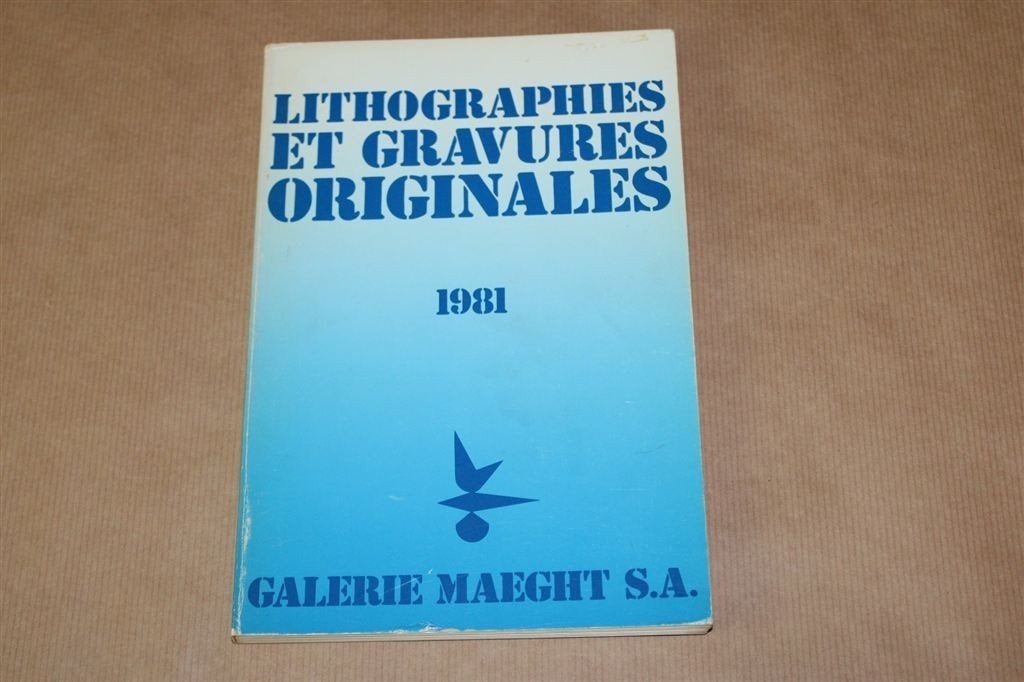 Litho's en originele gravures, 1981., Ophalen of Verzenden, Gelezen
