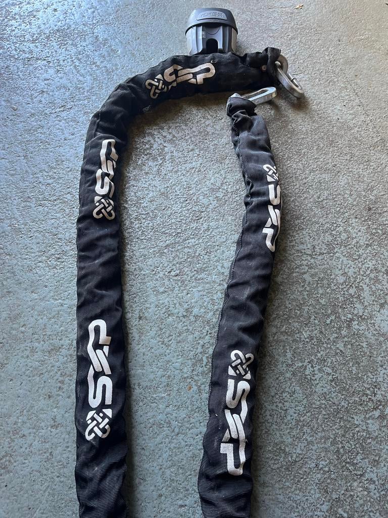 Stevig Kettingslot met hoes, Ophalen of Verzenden, Gebruikt, Kettingslot