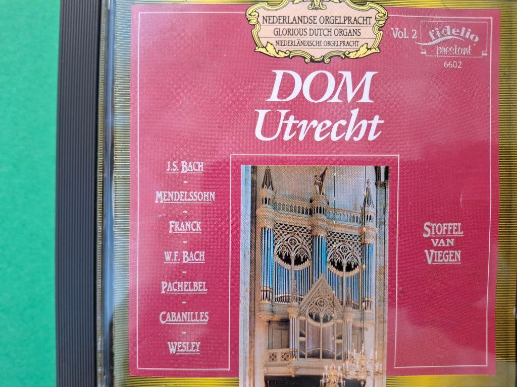 DOM UTRECHT - ORGELPRACHT - STOFFEL VAN VLIEGEN 1976, Ophalen of Verzenden, Zo goed als nieuw