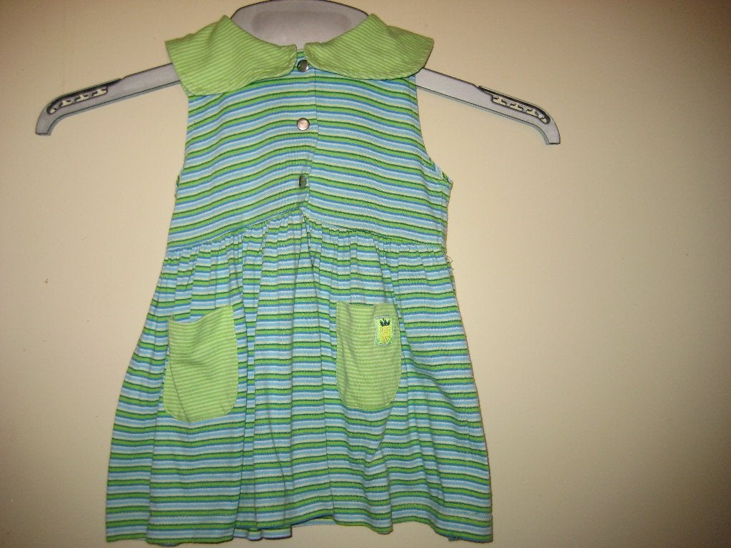 Jurkje, 80, Bebies, Kinderen en Baby's, Babykleding | Maat 80, Ophalen of Verzenden, Zo goed als nieuw, Meisje, Jurkje of Rokje