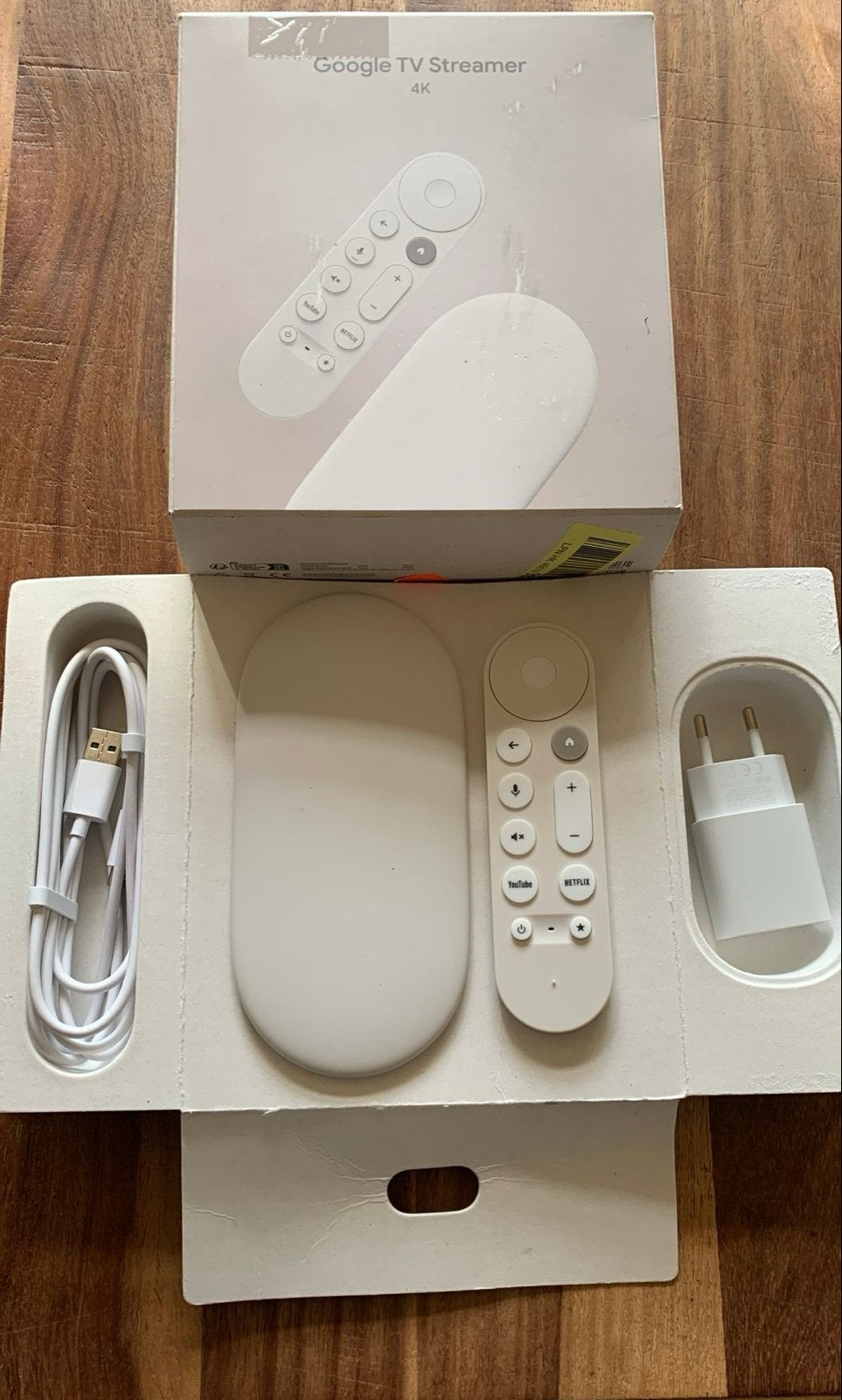 Google TV Streamer 4K - in doos, Verzenden, Zonder harde schijf, Info@google.nl, Google
