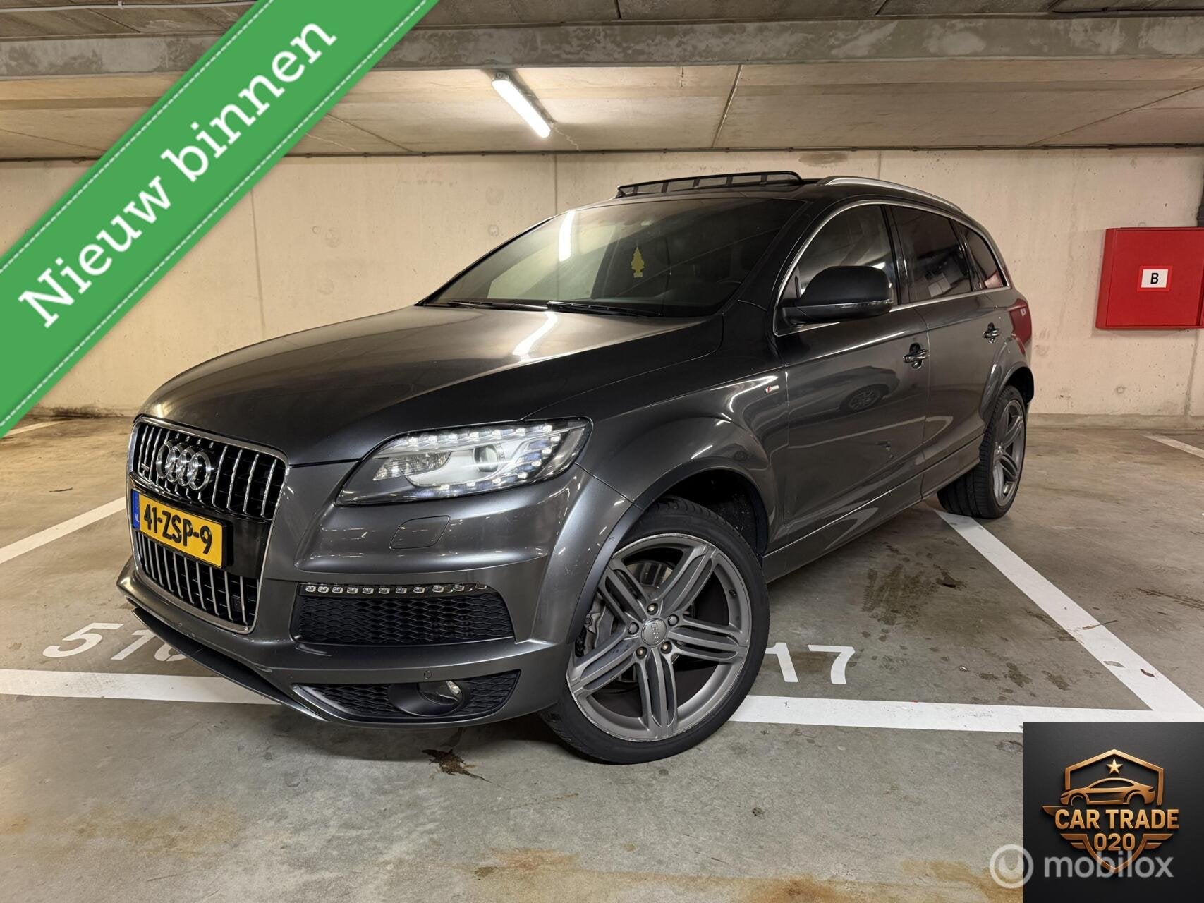 Audi Q7 4.2 TDI quattro S-LINE|PANO|CARPLAY|CAMERA|, Auto's, Automaat, Euro 5, Gebruikt, 8 cilinders
