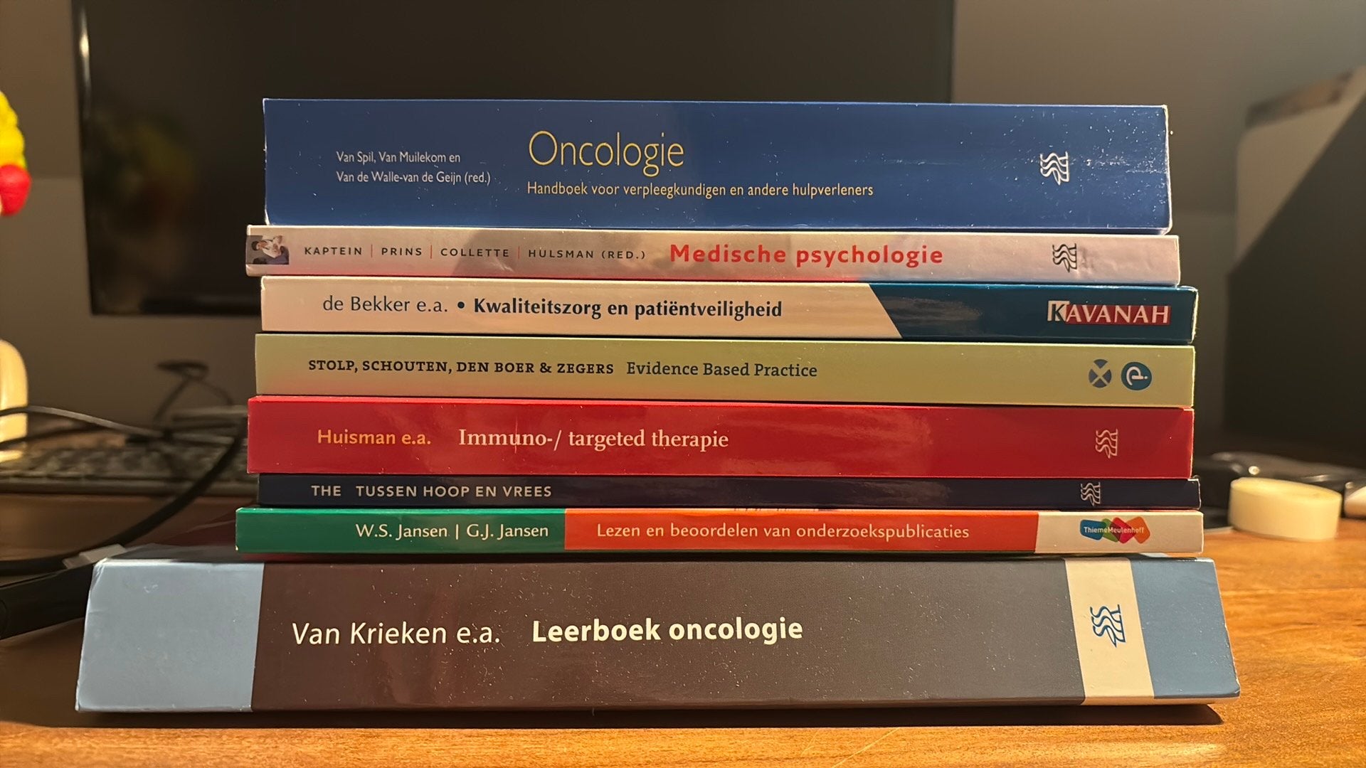Leerboeken oncologie opleiding, Ophalen, Zo goed als nieuw, School, Studie en Wetenschap