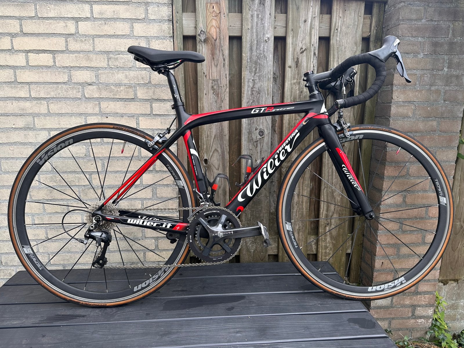 Wilier GTR Granturismo racefiets - Maat S (171 cm), 28 inch, Gebruikt, Carbon, 49 tot 53 cm