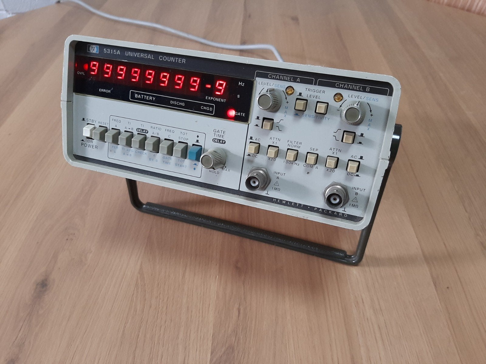 HP 5315A Universal Counter – Hewlett-Packard – 100 MHz, Ophalen of Verzenden