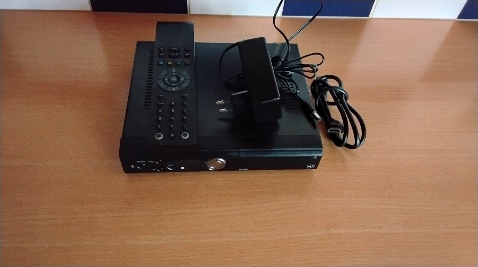 M7 Satellietontvanger met afstandsbediening, Ophalen, Gebruikt, Decoder