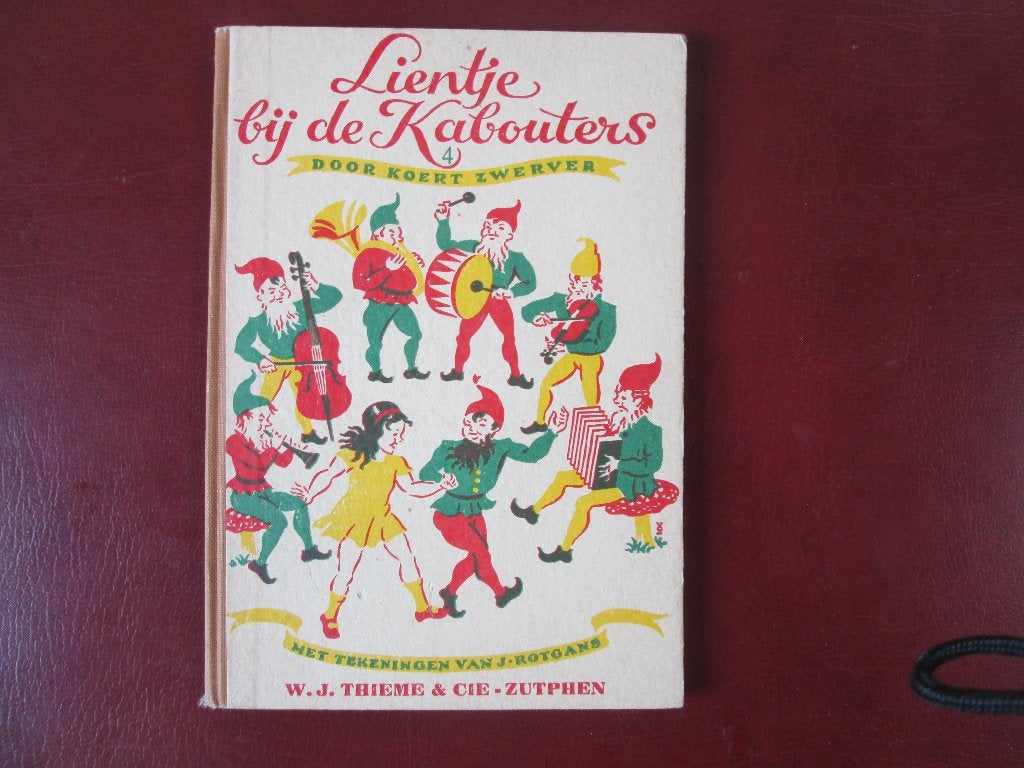 Lientje bij de Kabouters IV tweede leerjaar, door K. Zwerver, Ophalen of Verzenden, Gelezen, Overige niveaus, Nederlands