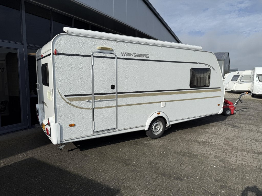 Weinsberg CaraOne 500 XD Queensbed Luifel Mover Bovag 2025, Overige merken, Bedrijf, Treinzit, Tot en met 3