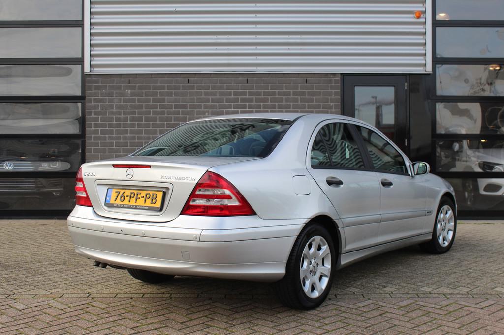 Mercedes-Benz C-Klasse 230 Kompressor Classic 192 PK / Clima, Auto's, Gebruikt, Met garantie (alle), 1796 cc, Handgeschakeld