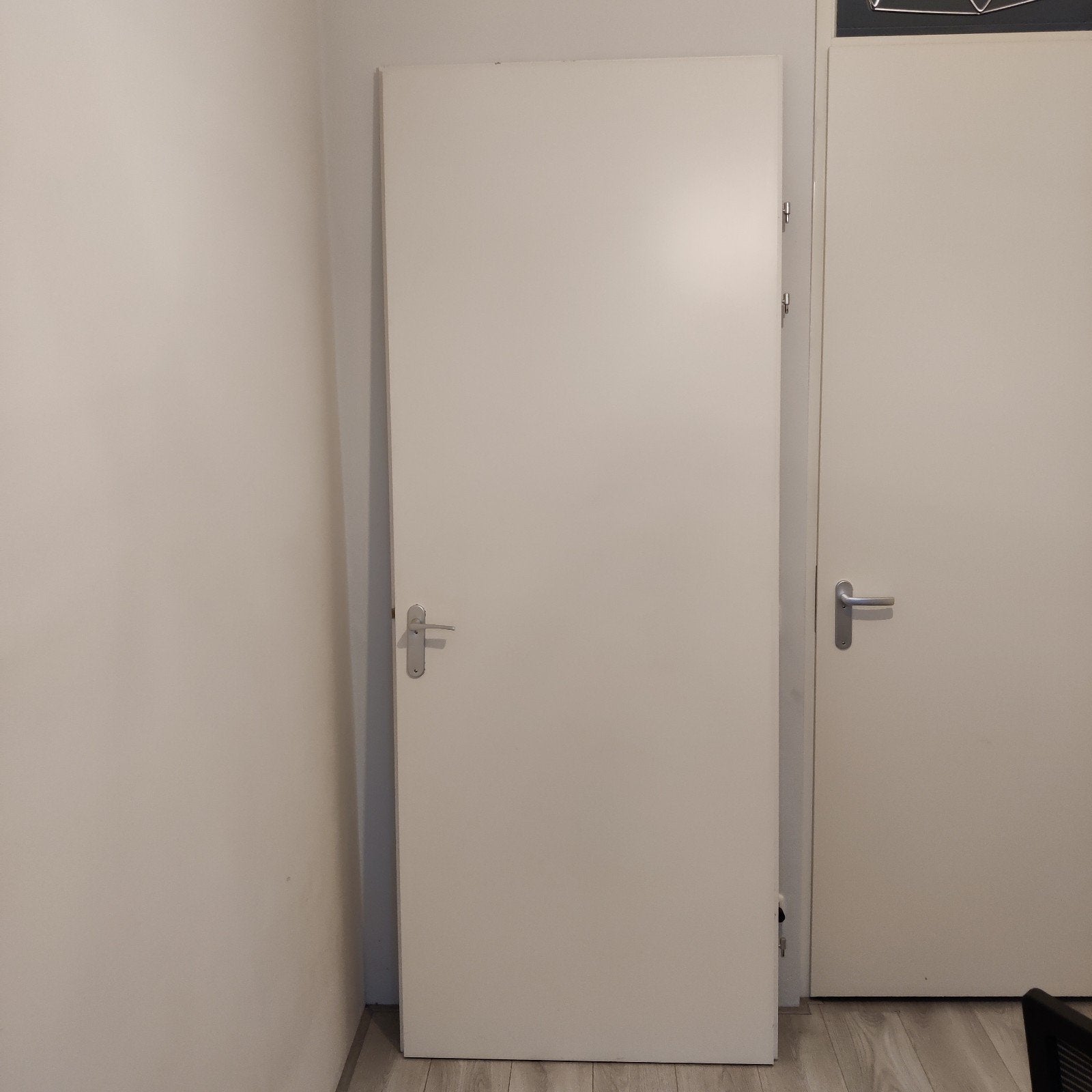 Opdekdeur wit 90,5x230 cm (gratis af te halen), Ophalen, 80 tot 100 cm, 215 cm of meer, Binnendeur