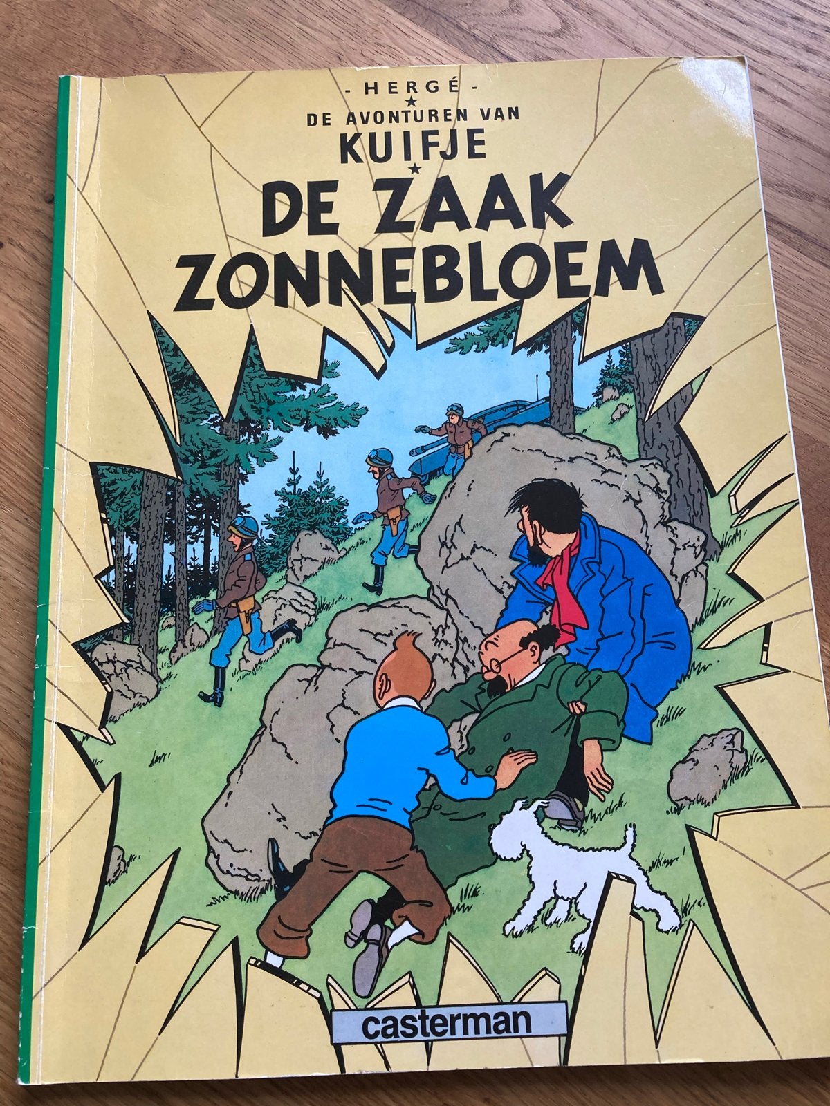 De Avonturen van Kuifje: De Zaak Zonnebloem, Boeken, Eén stripboek, Ophalen of Verzenden, Gelezen