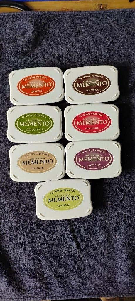 Memento Stempelkussens, Ophalen of Verzenden, Zo goed als nieuw, Overige typen