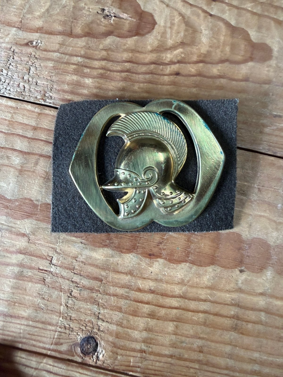 Genie baret embleem, Ophalen of Verzenden, Landmacht, Nederland, Embleem of Badge