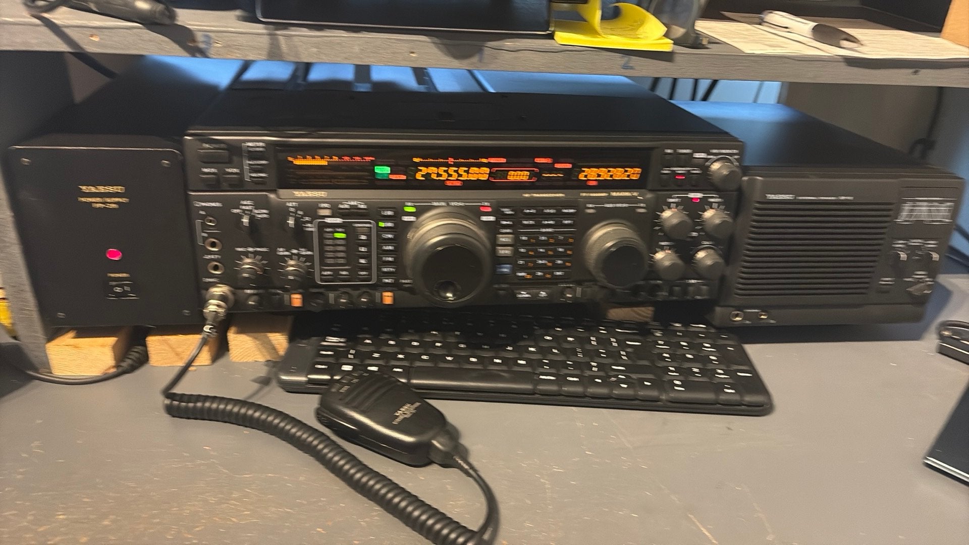 Te koop yaesu ft-1000mp Mark-v standaard, Ophalen, Gebruikt, Zender en Ontvanger