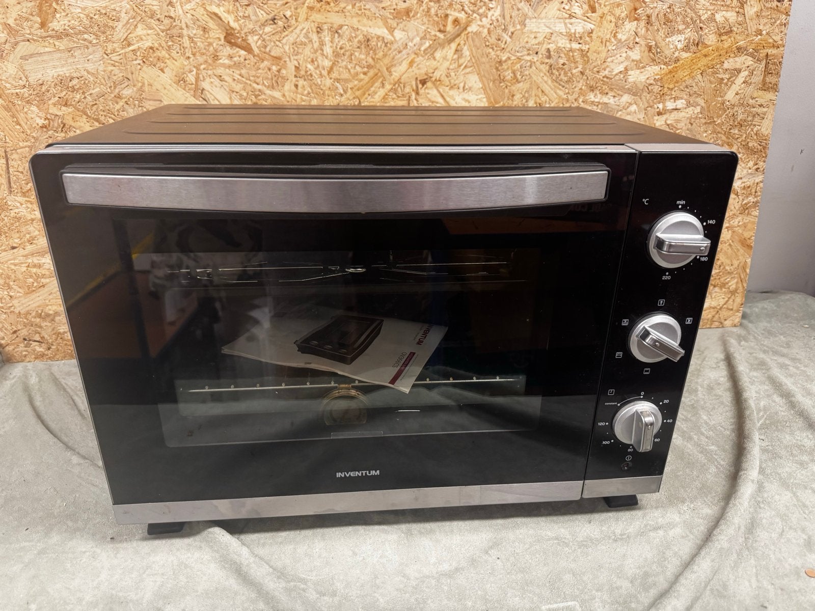 Inventum OV366CS Vrijstaande Hetelucht Oven - 36L - ReK4, Witgoed en Apparatuur, Ovens, Minder dan 45 cm, Hete lucht, Ophalen of Verzenden