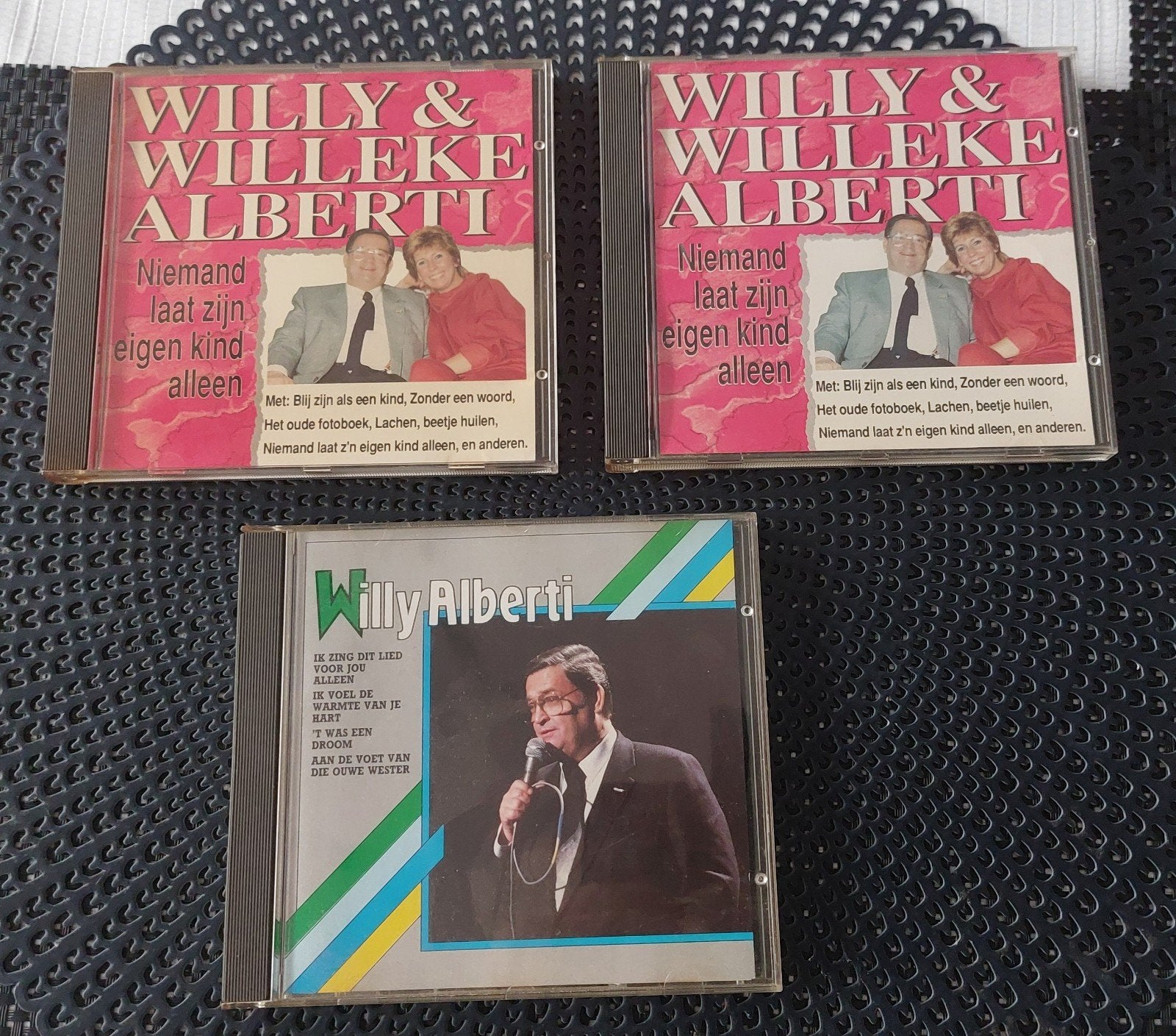 Willy & Willeke Alberti CD's -Niemand laat zijn eigen kind, Ophalen of Verzenden, Gebruikt, Levenslied of Smartlap