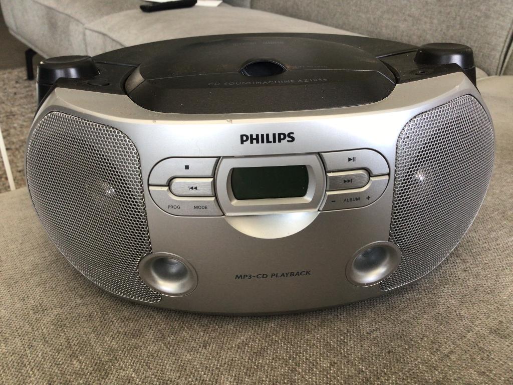 Philips CD Soundmachine AZ1046, Audio, Tv en Foto, Radio's, Ophalen of Verzenden, Gebruikt, Radio, Met cd-speler