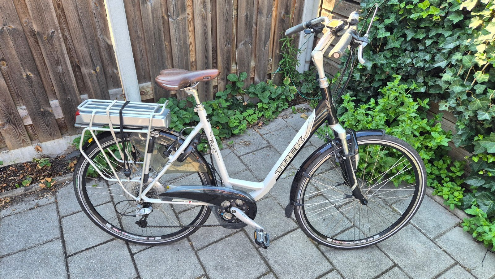 Trek Navigator T500 elektrische fiets - 60km accu, maat 55cm, 51 tot 55 cm, Ophalen, Gebruikt, Overige merken