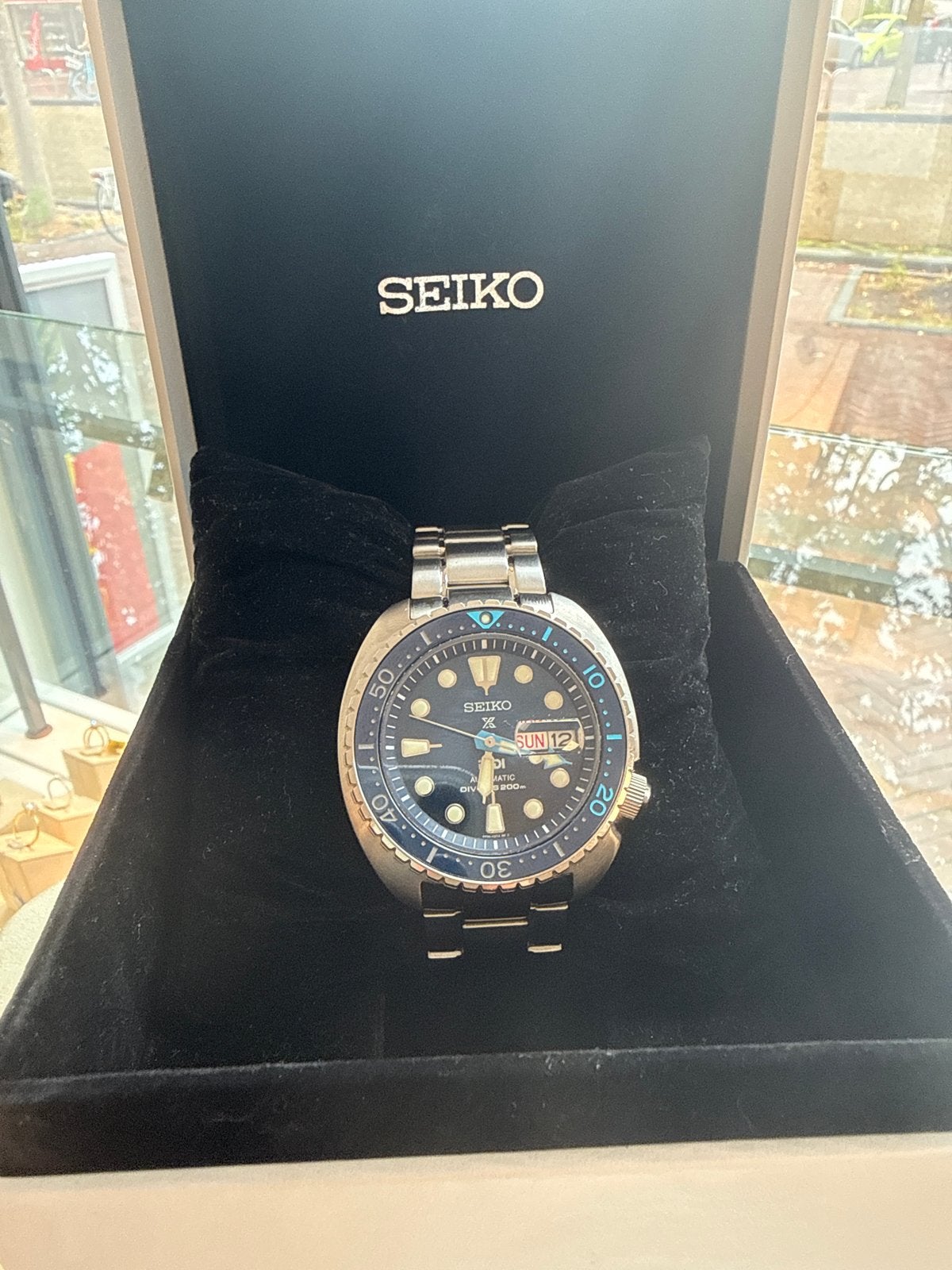 Seiko Limited Edition Duiker Horloge, Seiko, Staal, Polshorloge, Ophalen of Verzenden