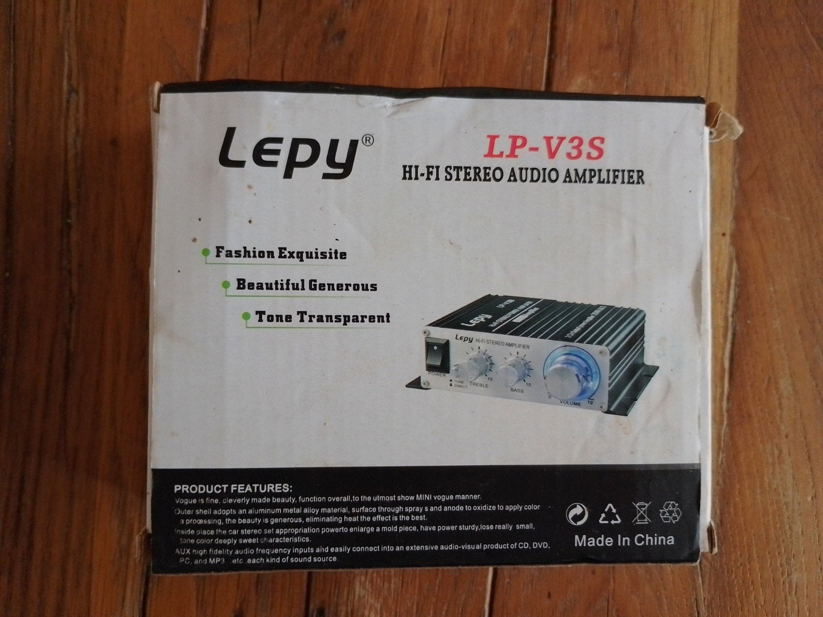 Lepy LP-V3S hi-fi stereo audio amplifier, Ophalen of Verzenden, Overige merken