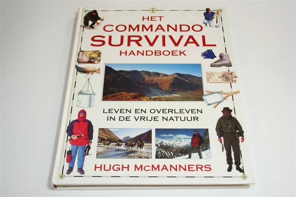 Commando Survival Handboek — Alle Overlevingstechnieken, Ophalen of Verzenden, Gelezen, Overige onderwerpen