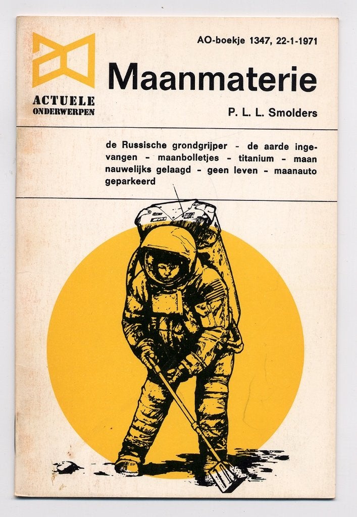 Maanmaterie - Ruimtevaart - Apollo Loena Surveyor - 1971, Piet Smolders, Ophalen of Verzenden, Zo goed als nieuw, Natuurwetenschap