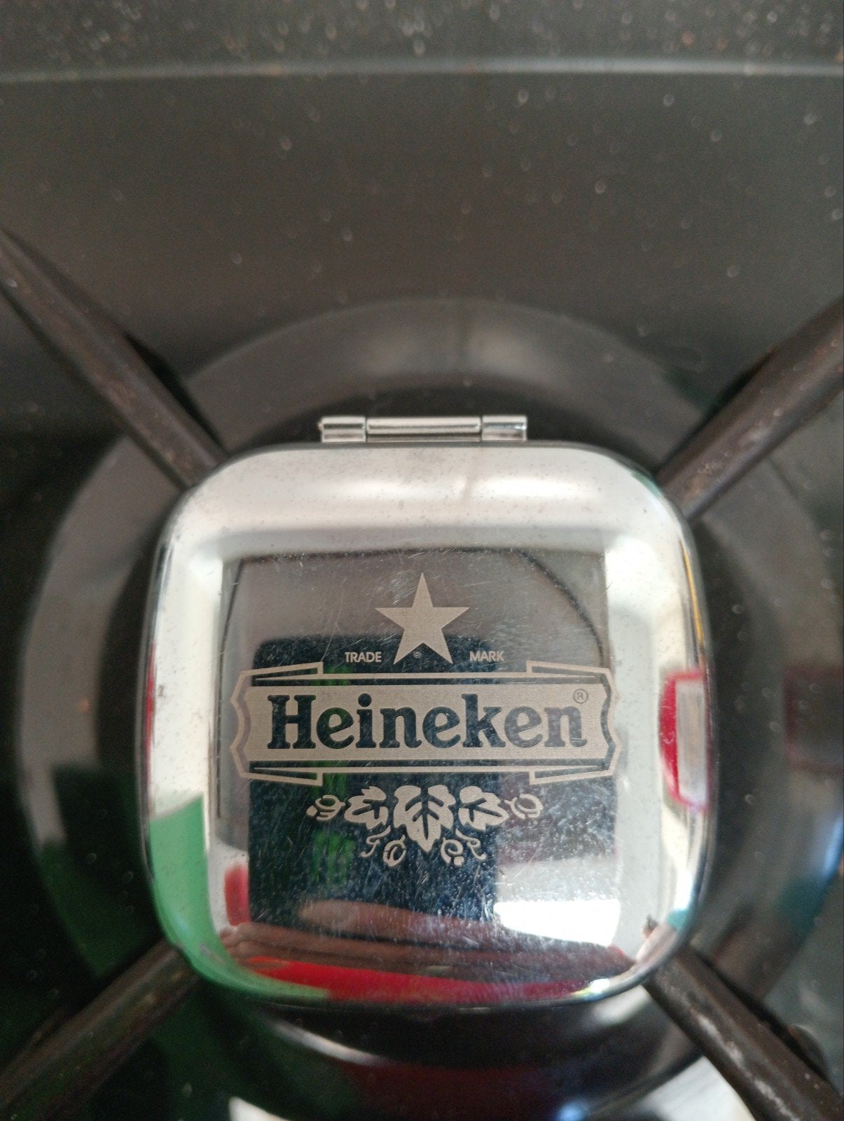 Heineken reiswekker / klok, Ophalen of Verzenden, Zo goed als nieuw, Overige typen, Heineken
